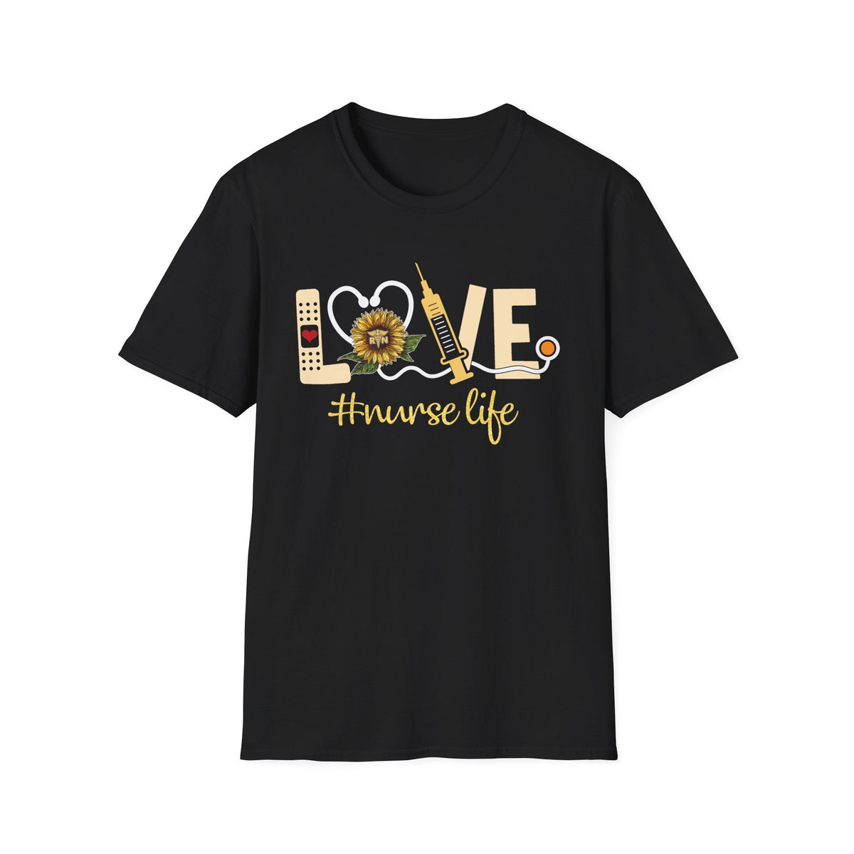 Black Front Shirt