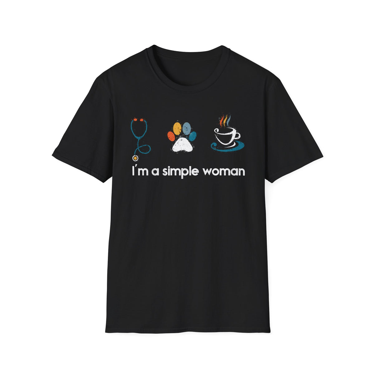 Black Front Shirt