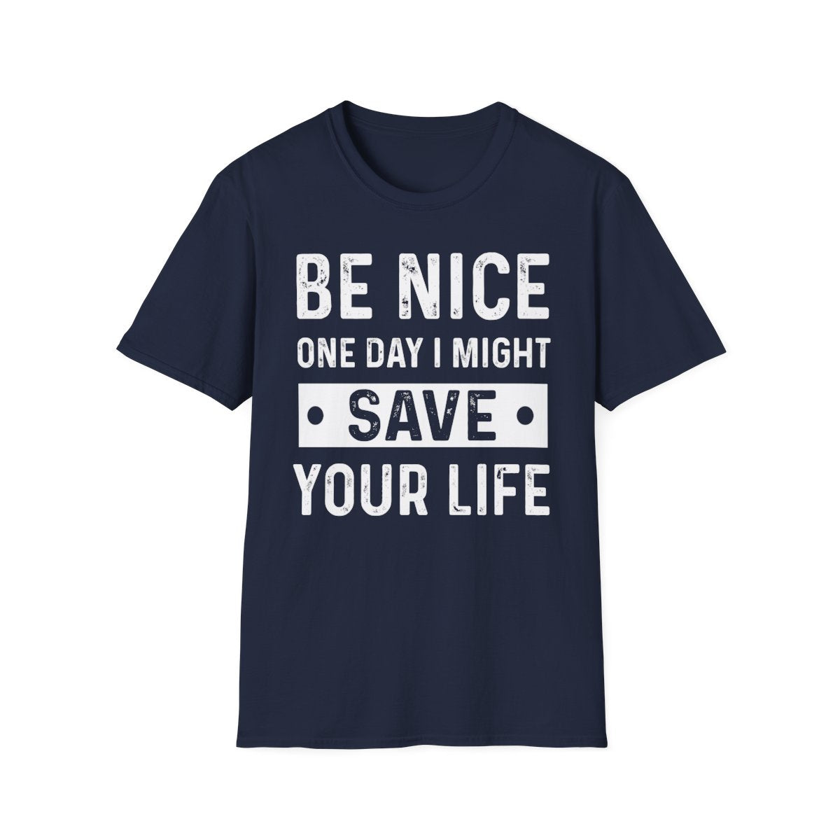 Navy Front Shirt