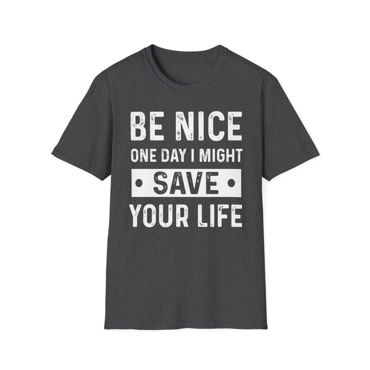 Dark Heather Front Shirt