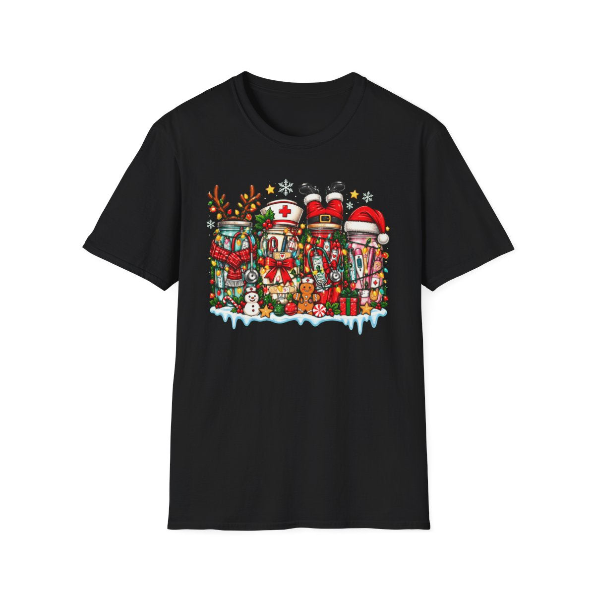 Black Front Shirt