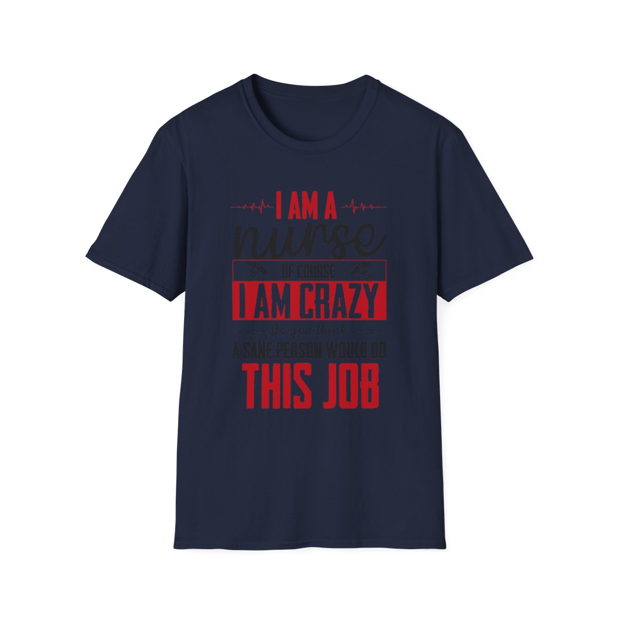 Navy Front Shirt