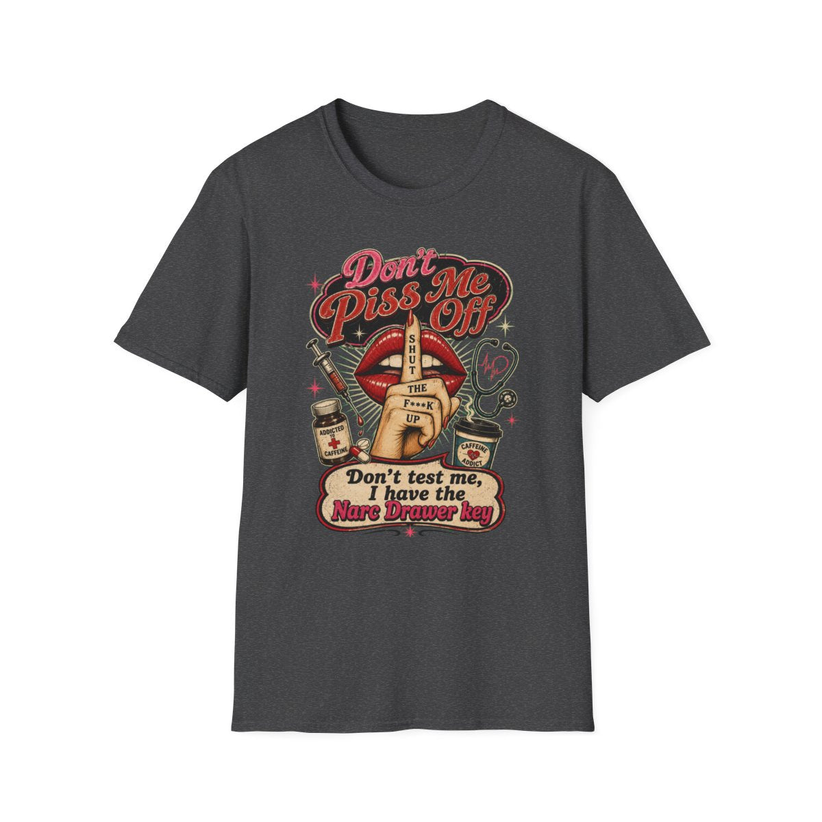 Dark Heather Front Shirt