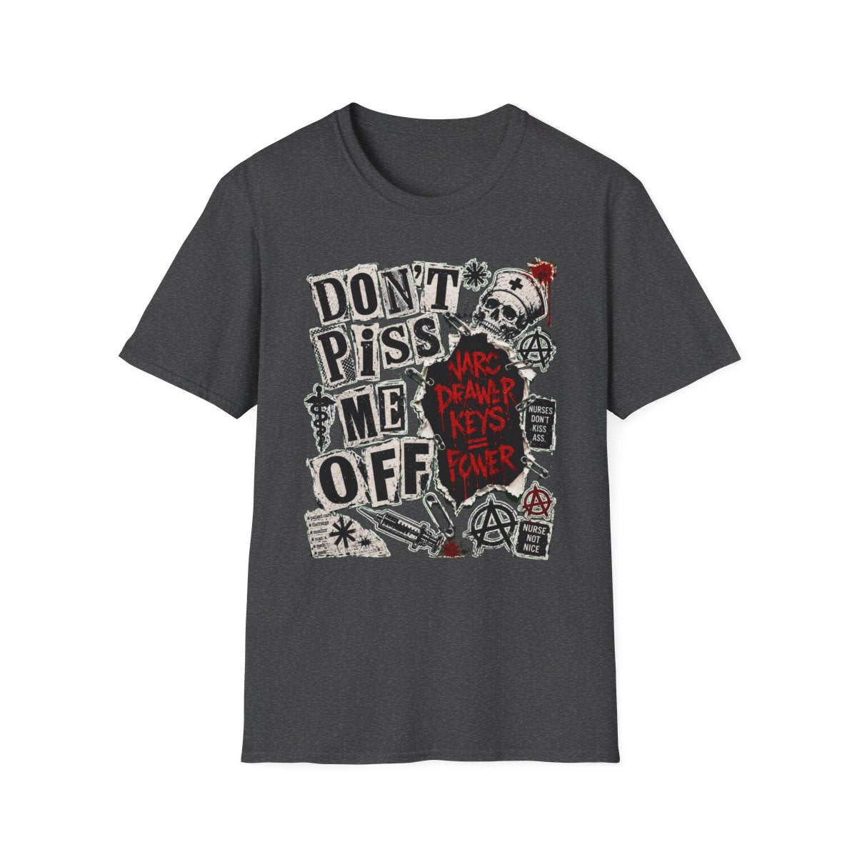 Dark Heather Front Shirt