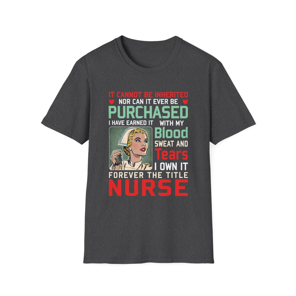 Dark Heather Front Shirt