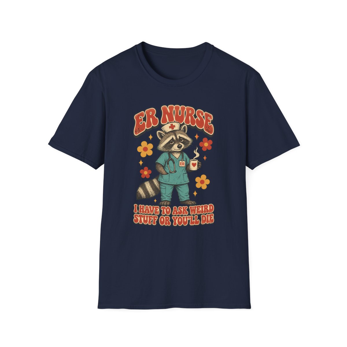 Navy Front Shirt