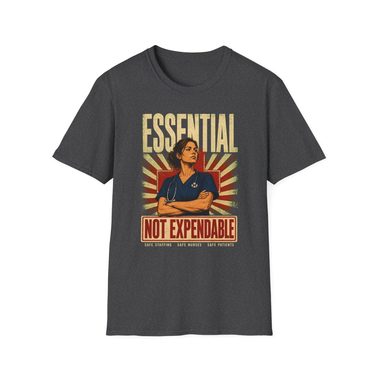 Dark Heather Front Shirt