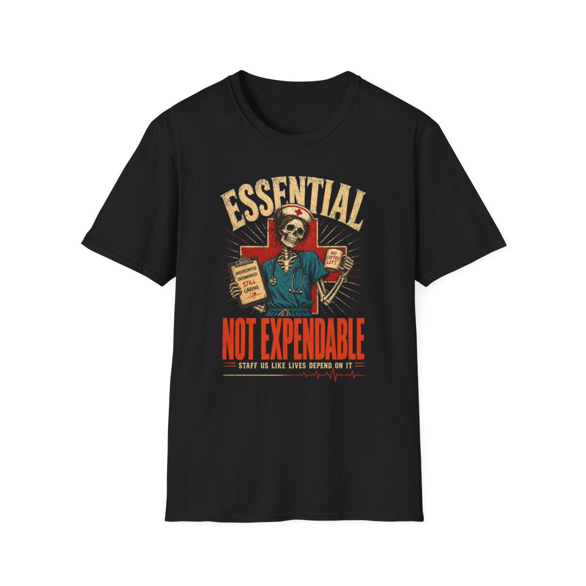 Black Front Shirt