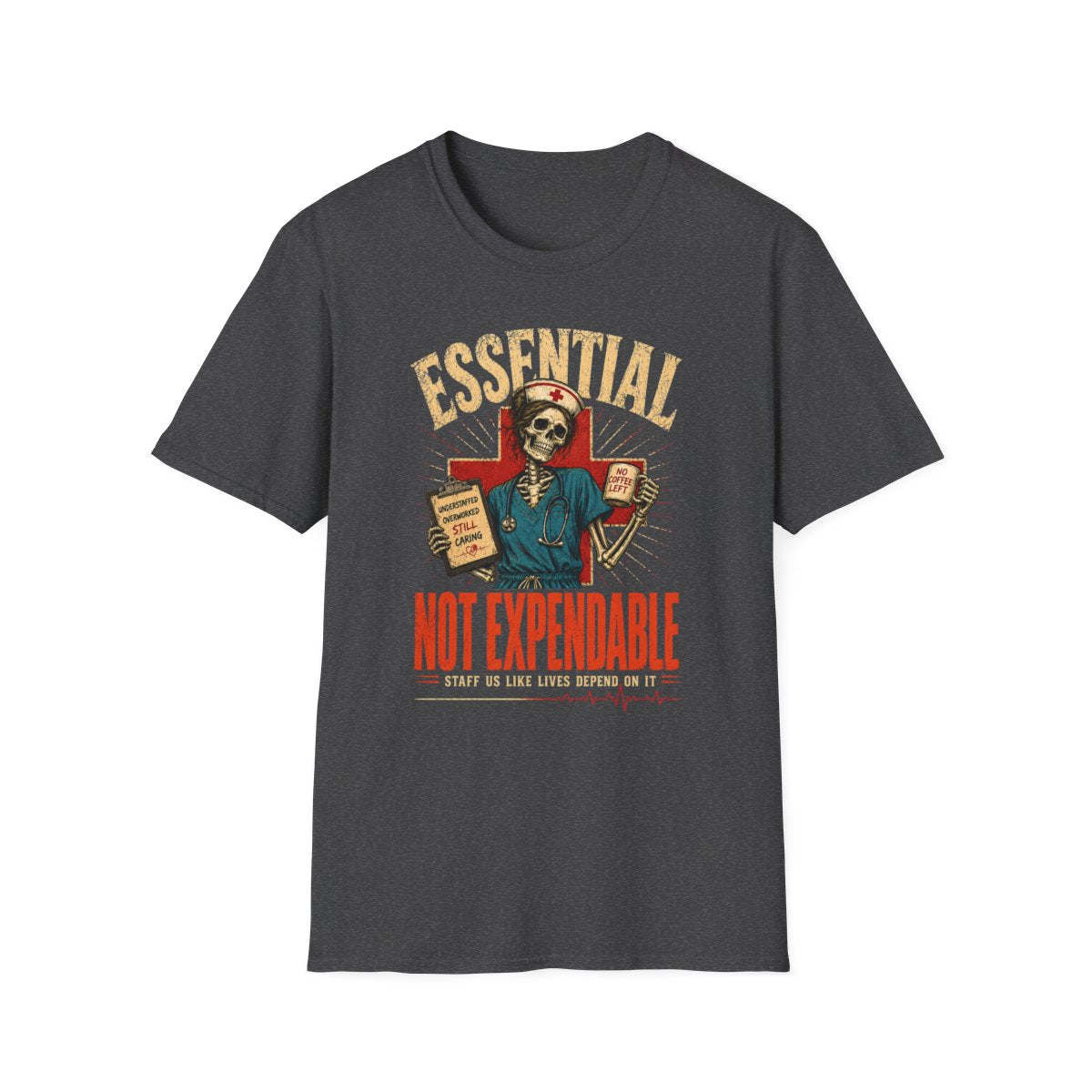 Dark Heather Front Shirt