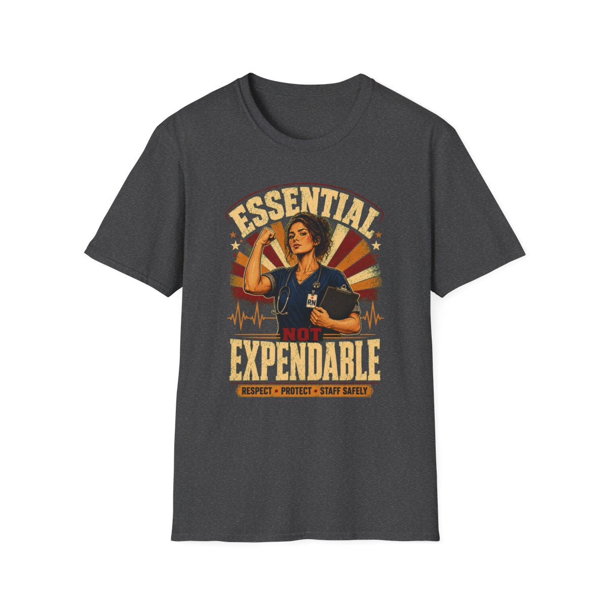 Dark Heather Front Shirt