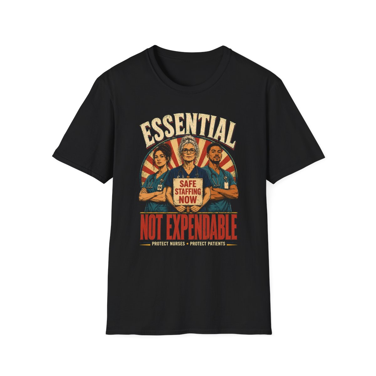 Black Front Shirt