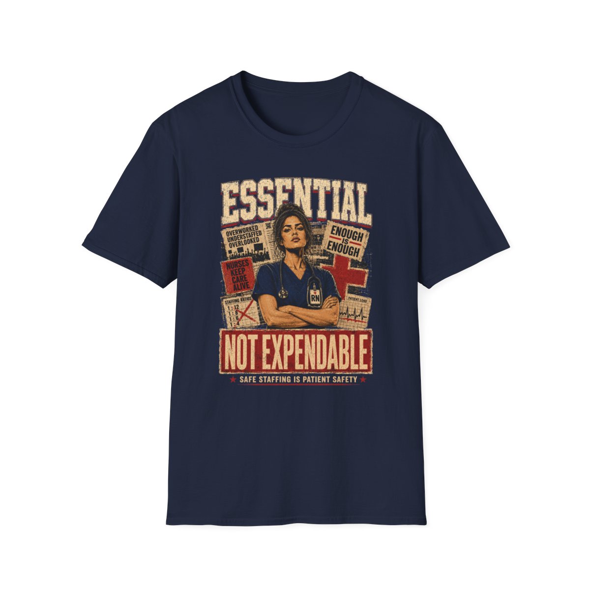 Navy Front Shirt