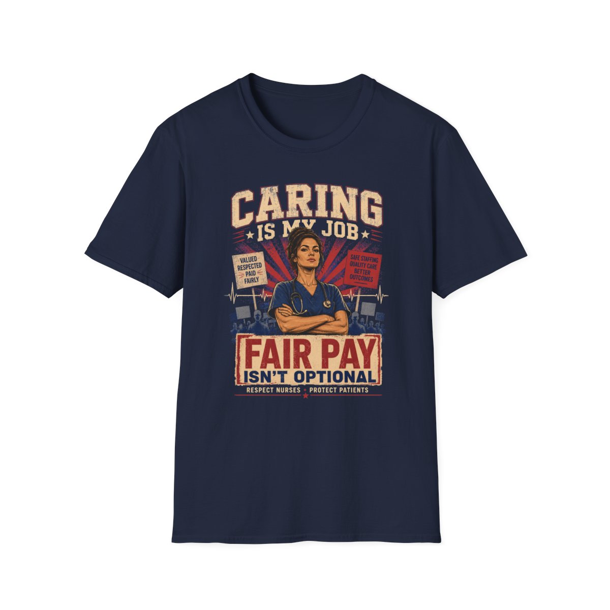 Navy Front Shirt