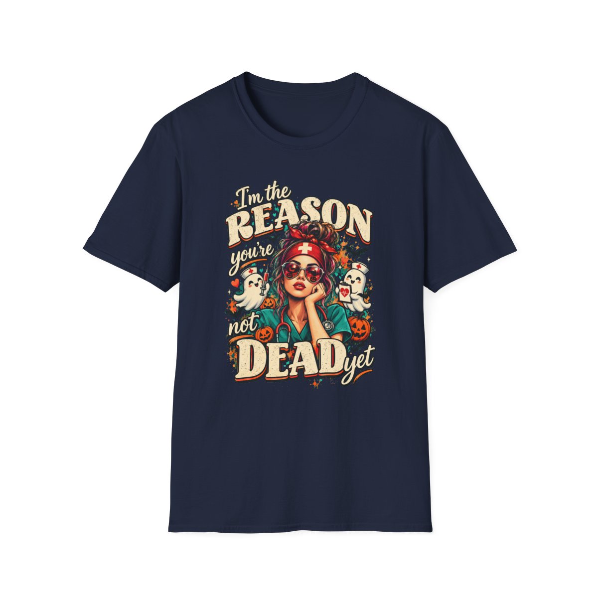 Navy Front Shirt