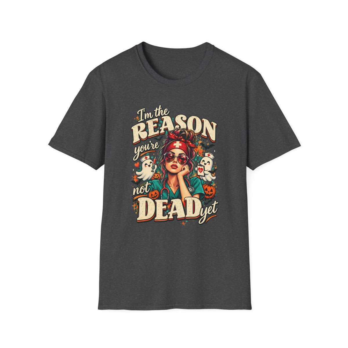 Dark Heather Front Shirt