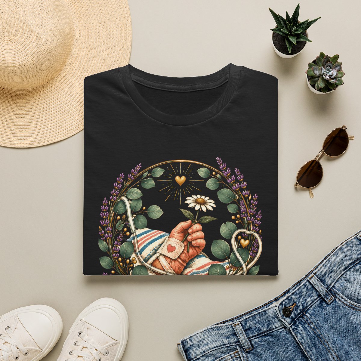 Black Flatlay