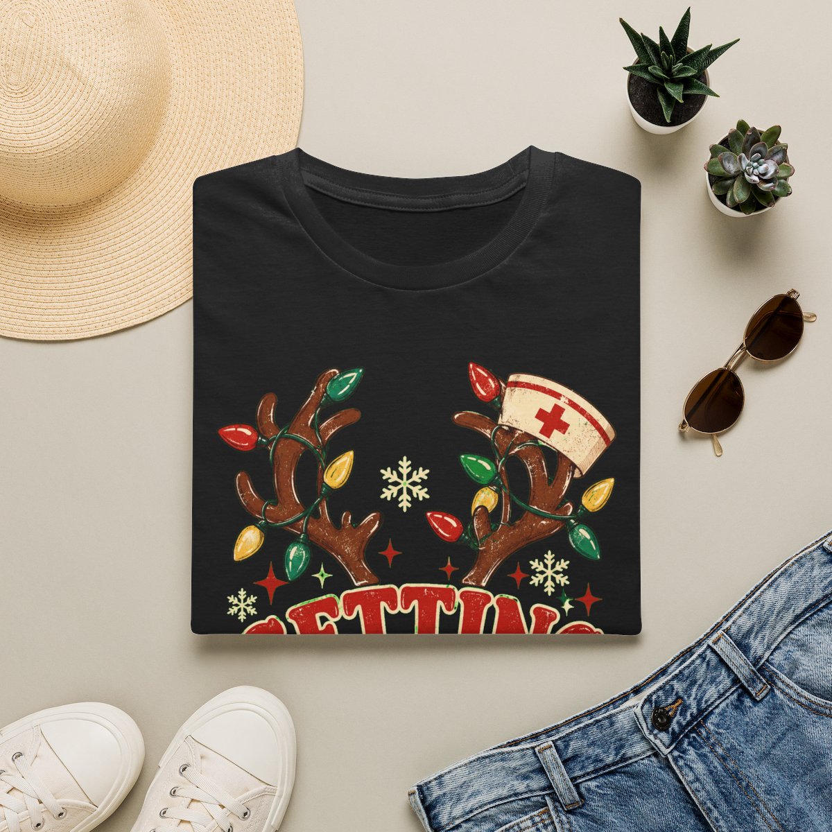 Black Flatlay