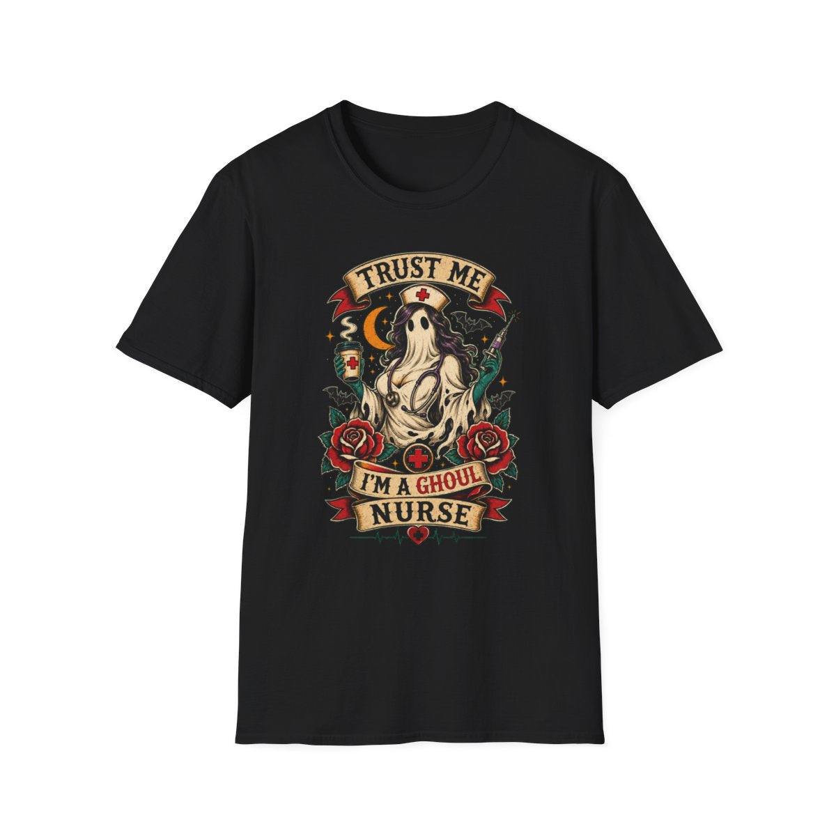 Black Front Shirt