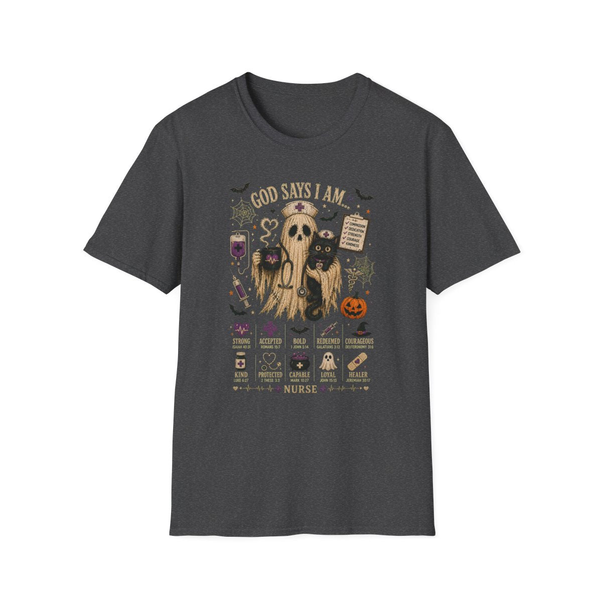 Dark Heather Front Shirt