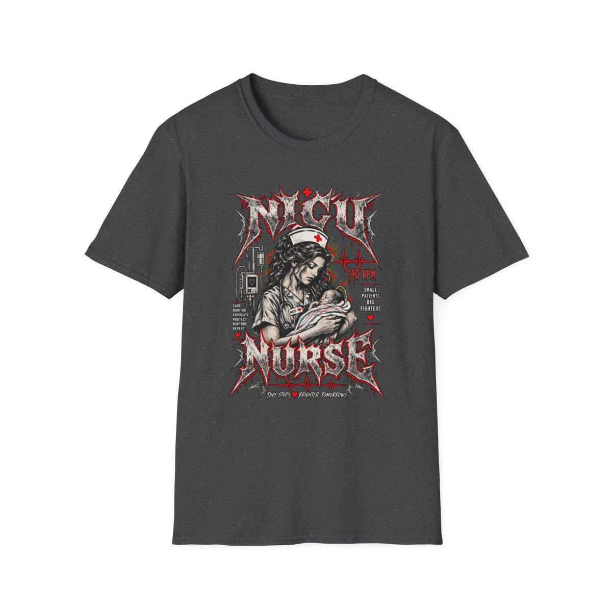 Dark Heather Front Shirt