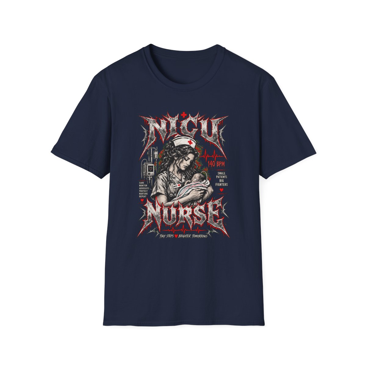 Navy Front Shirt