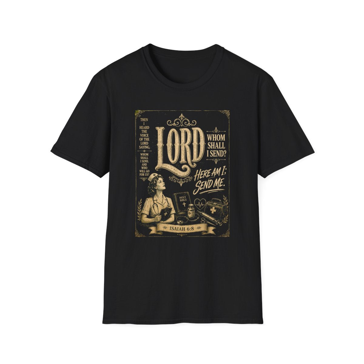 Black Front Shirt