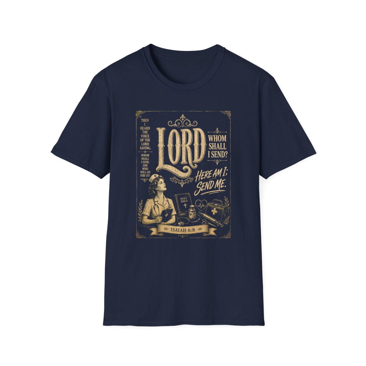 Navy Front Shirt