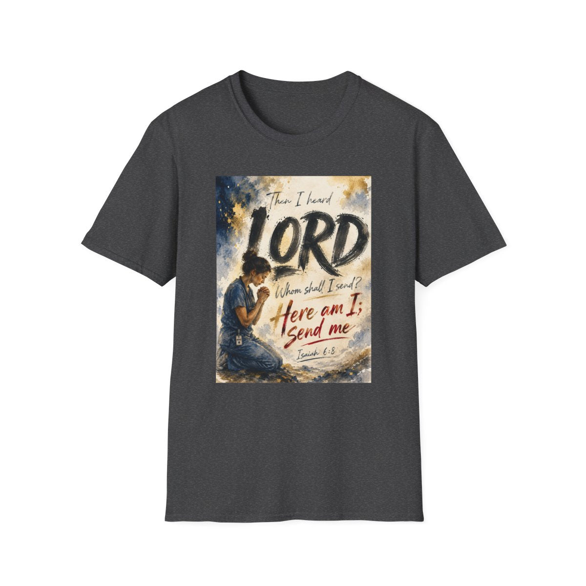 Dark Heather Front Shirt