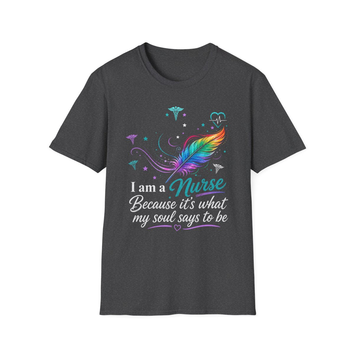 Dark Heather Front Shirt