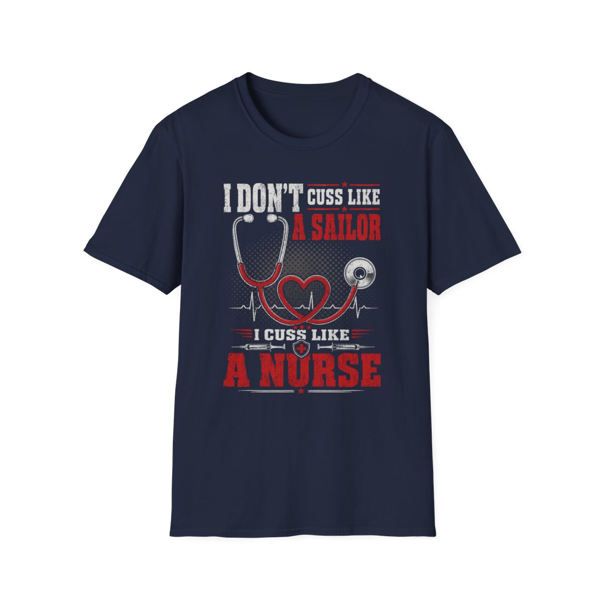 Navy Front Shirt