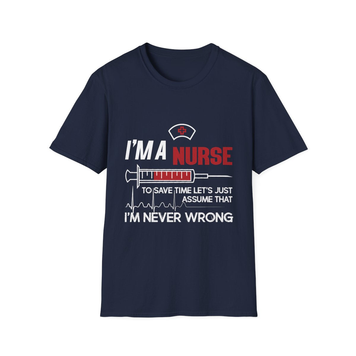 Navy Front Shirt