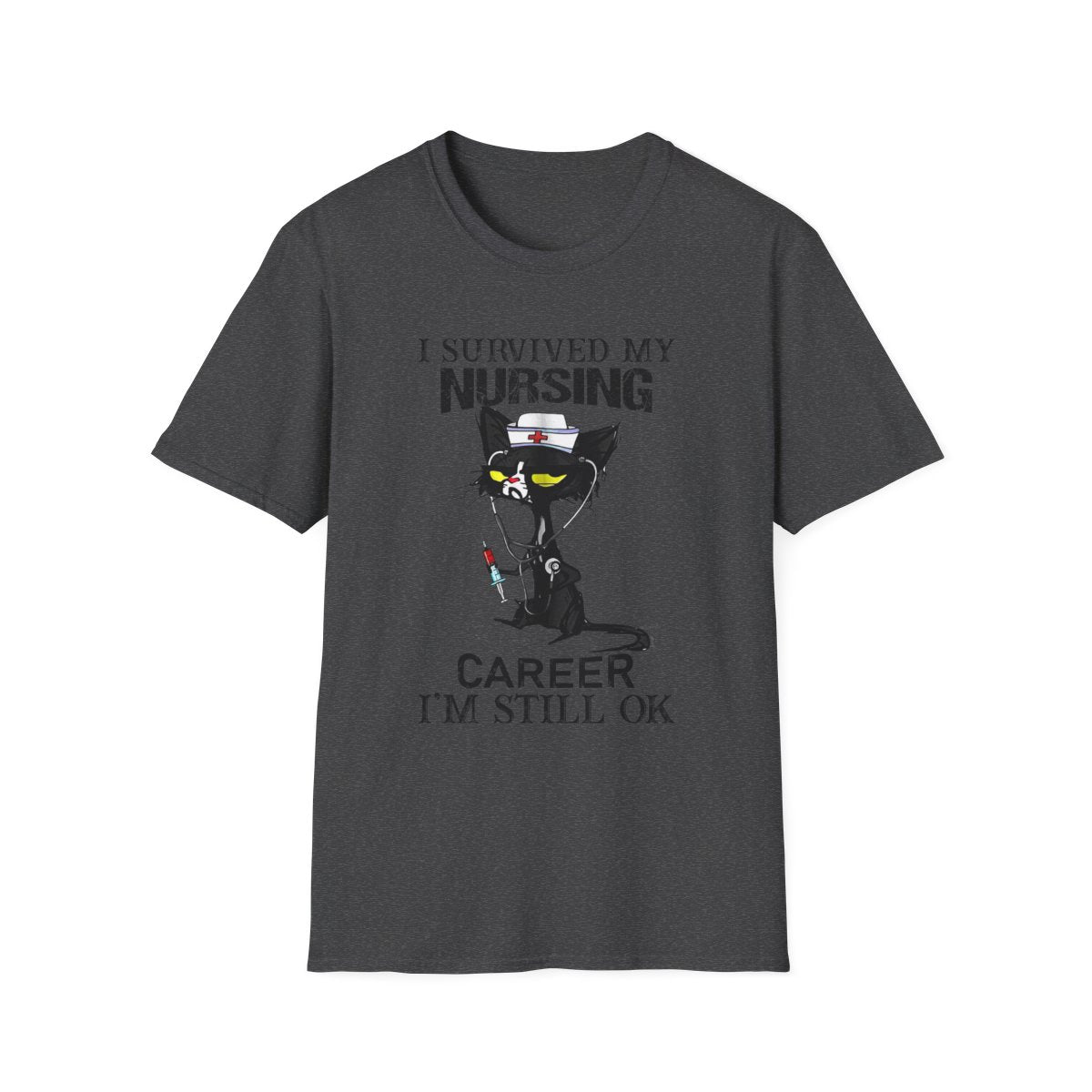 Dark Heather Front Shirt