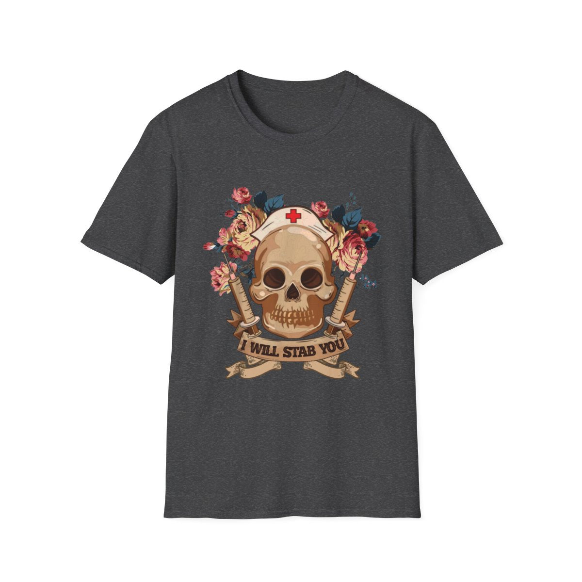 Dark Heather Front Shirt
