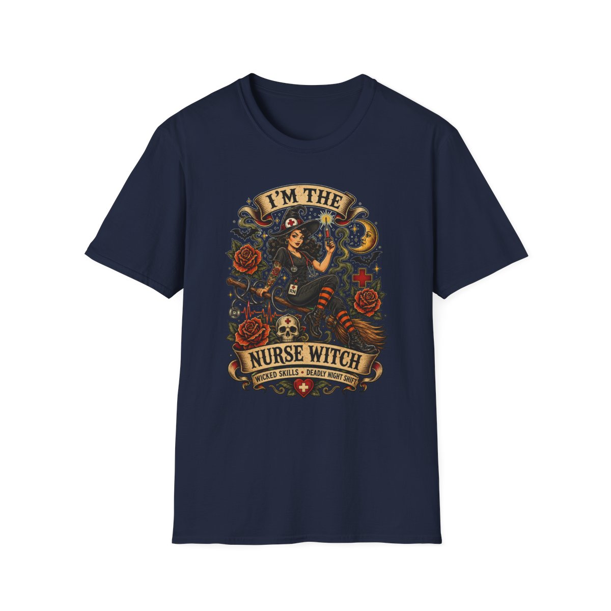 Navy Front Shirt