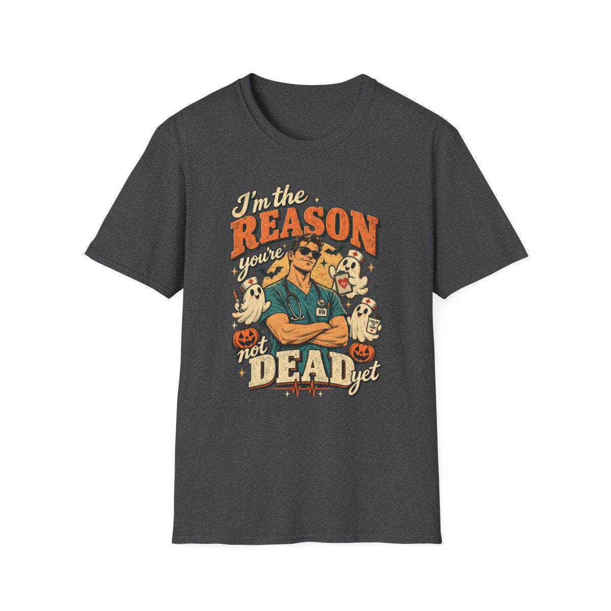 Dark Heather Front Shirt