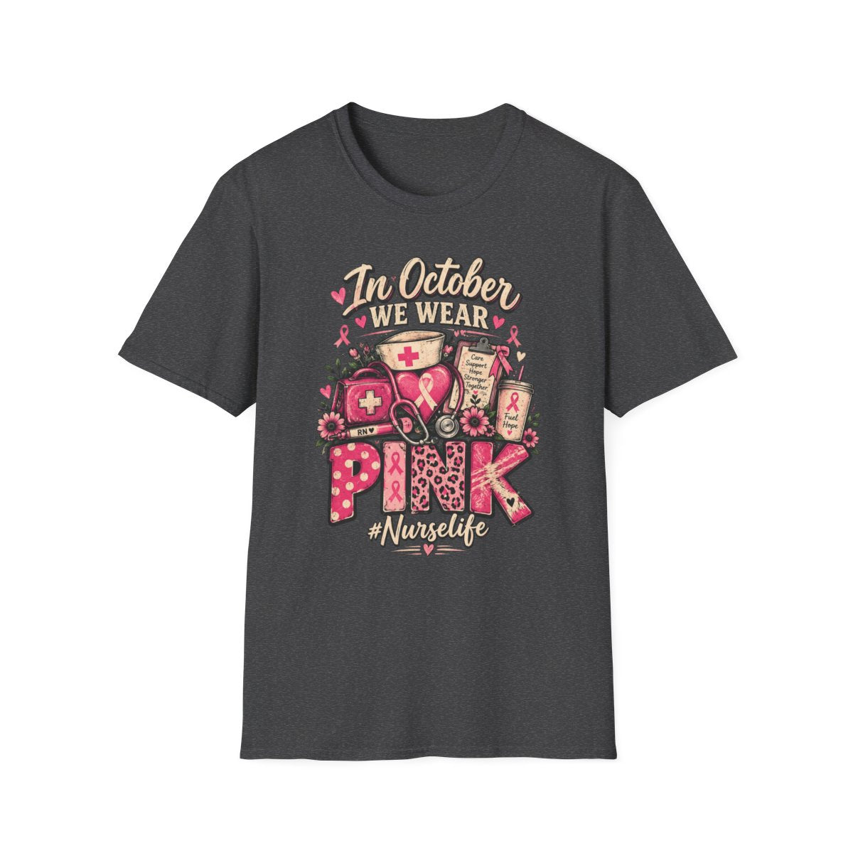 Dark Heather Front Shirt