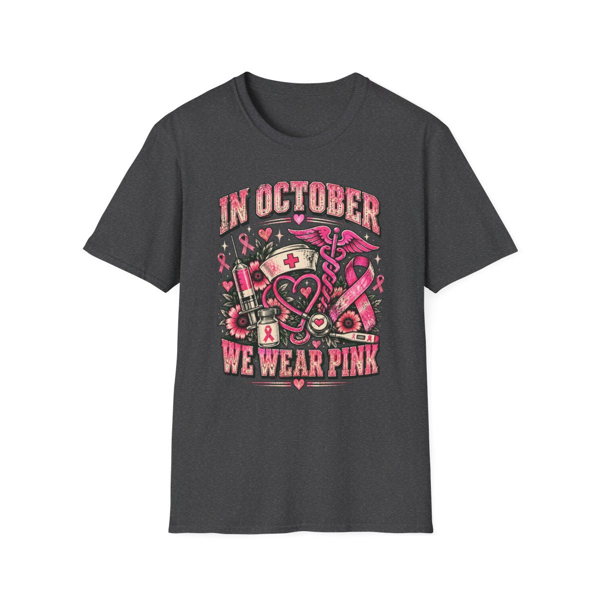 Dark Heather Front Shirt