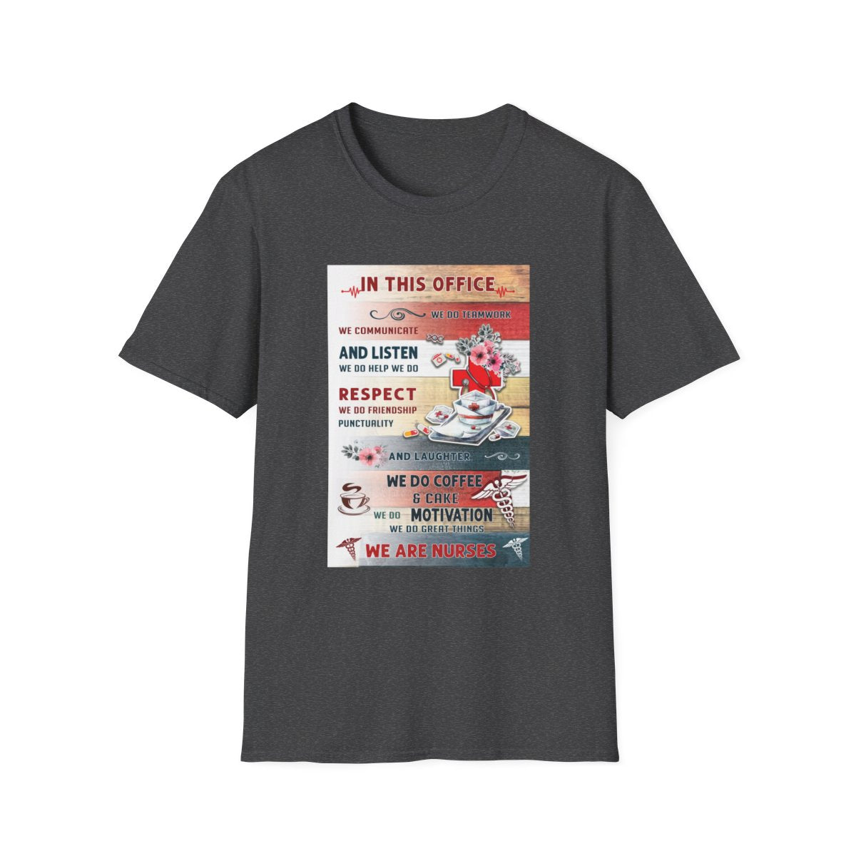 Dark Heather Front Shirt