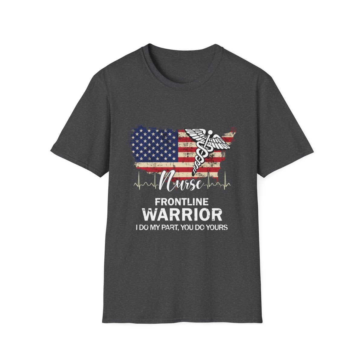 Dark Heather Front Shirt