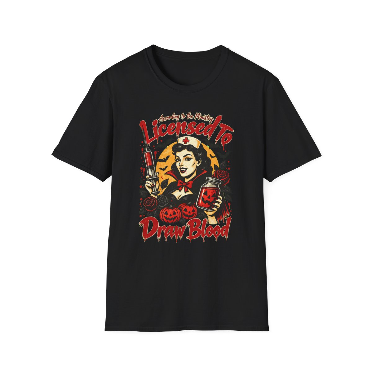 Black Front Shirt