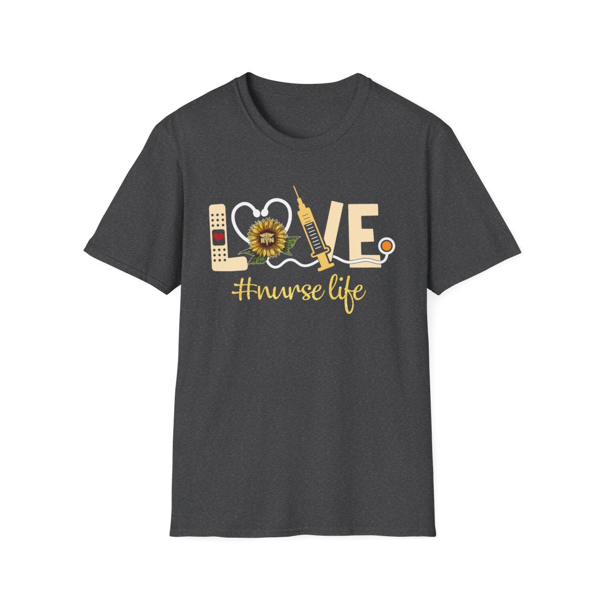 Dark Heather Front Shirt
