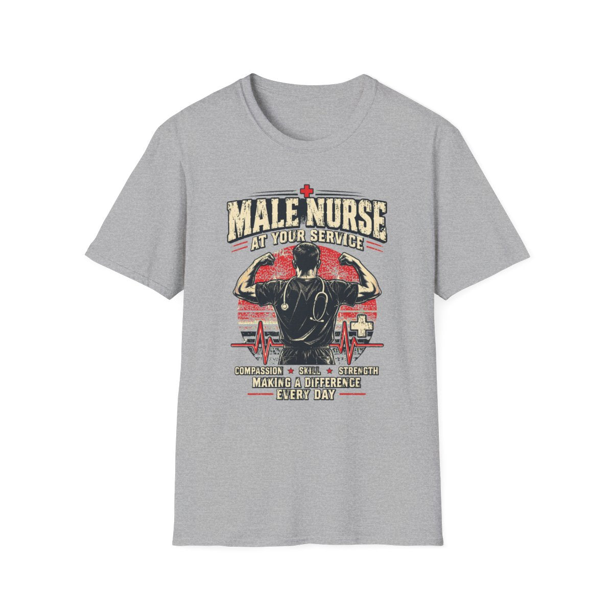 Sport Grey Front Shirt