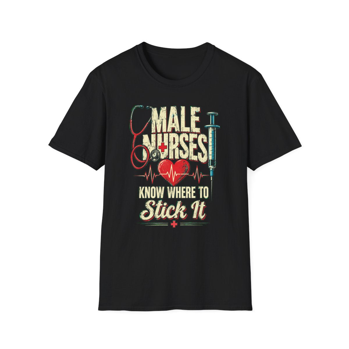 Black Front Shirt