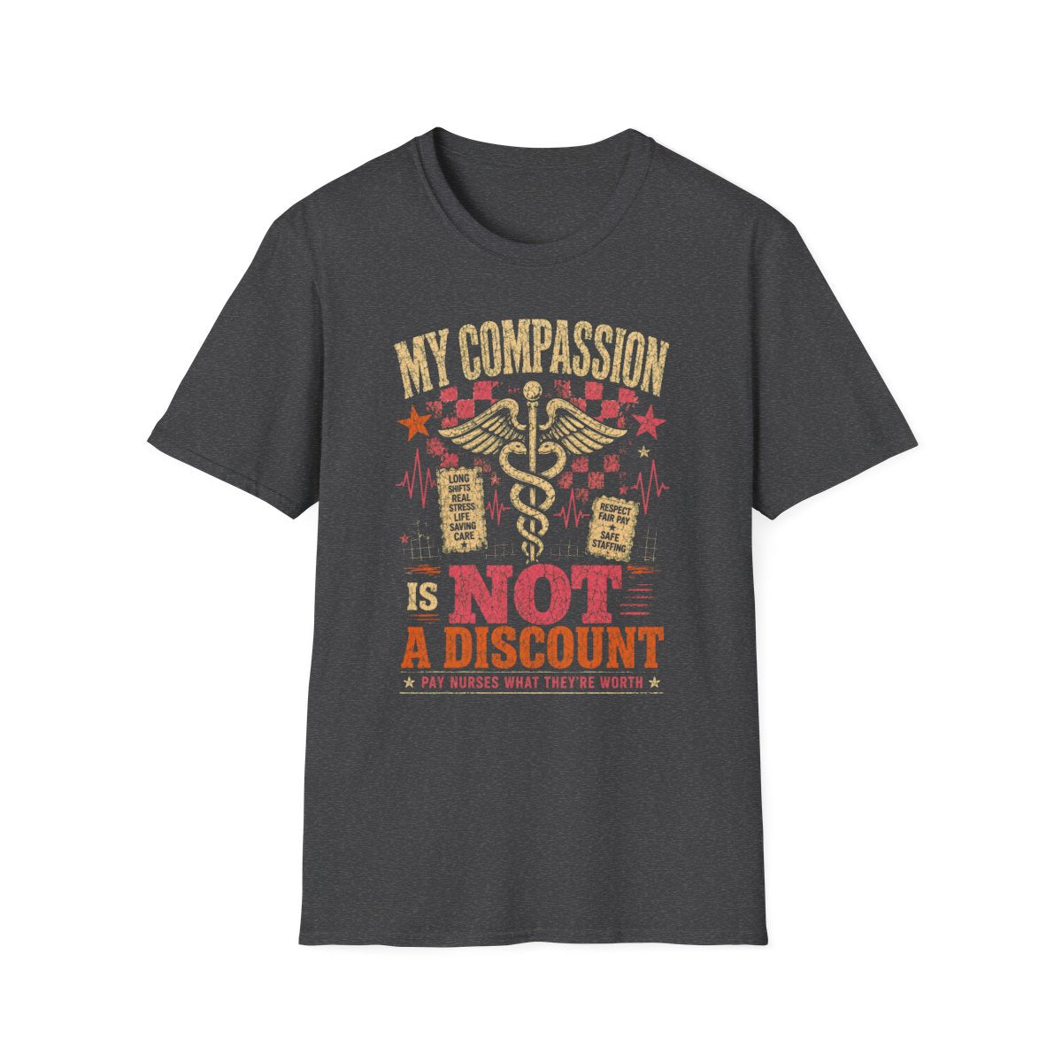 Dark Heather Front Shirt