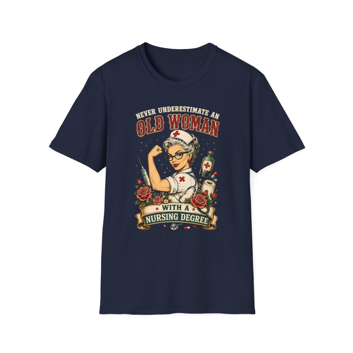 Navy Front Shirt