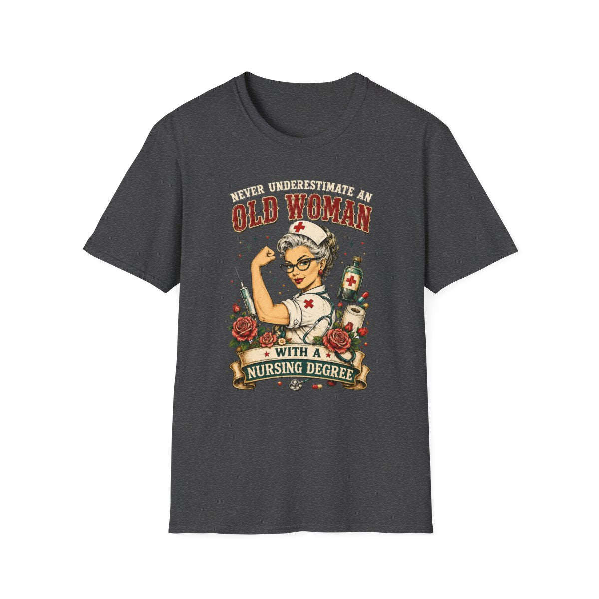 Dark Heather Front Shirt