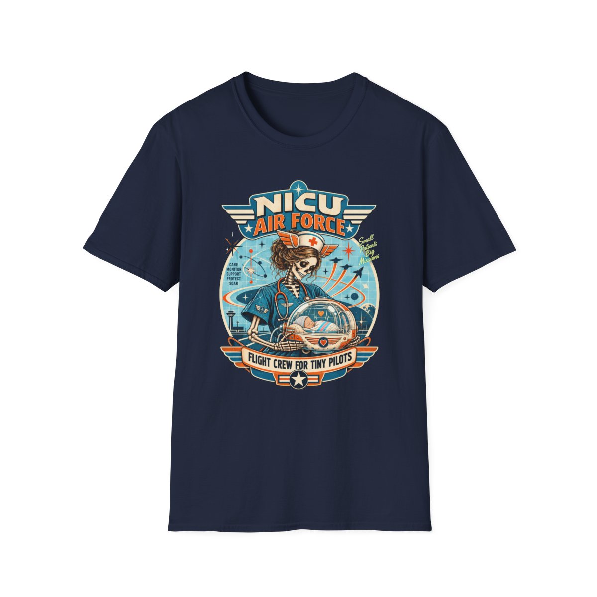 Navy Front Shirt