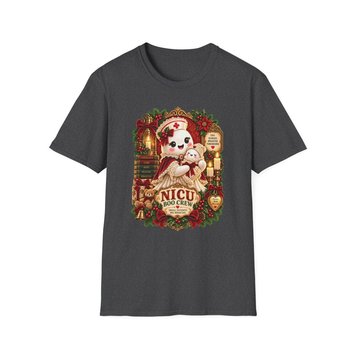 Dark Heather Front Shirt