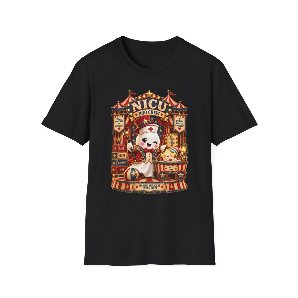 Black Front Shirt
