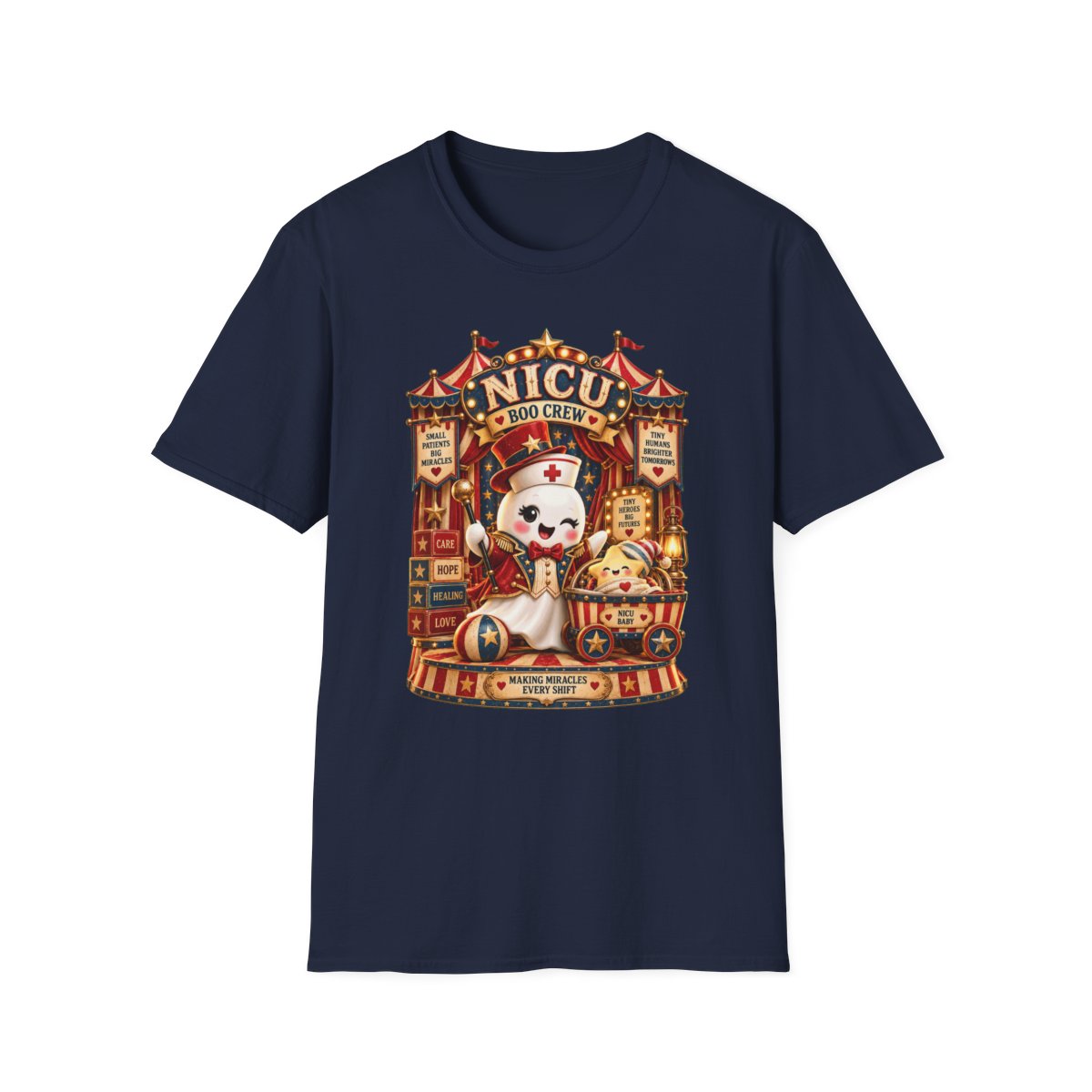 Navy Front Shirt